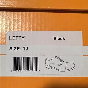 Miz Mooz Black Letty Oxfords